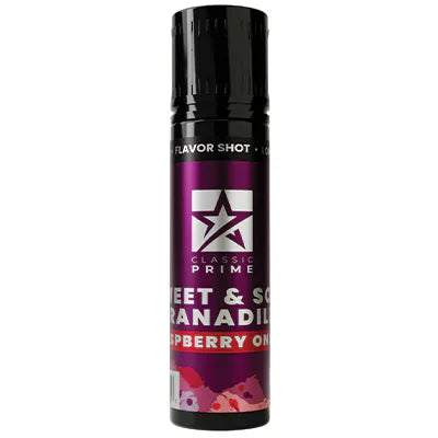 Prime Sweet & Sour Granadilla Raspberry 60ml MTL salt longfill flavour shot