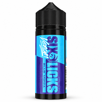 Six Licks Venom Bluemonia 120ml Longfill