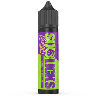 Six Licks Venom Liquid Gold 60ml MTL Salt Longfill