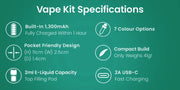 Smok Arco Vape Kit Specifications – Compact Pod System Overview – Coffee and Vape South Africa