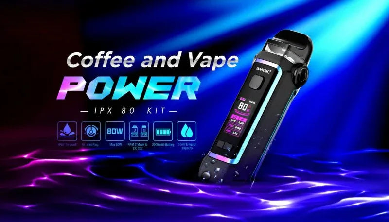 Smok IPX80 Pod Kit - IPX 80 Device (3000mAh) - Coffee and Vape Shop South Africa