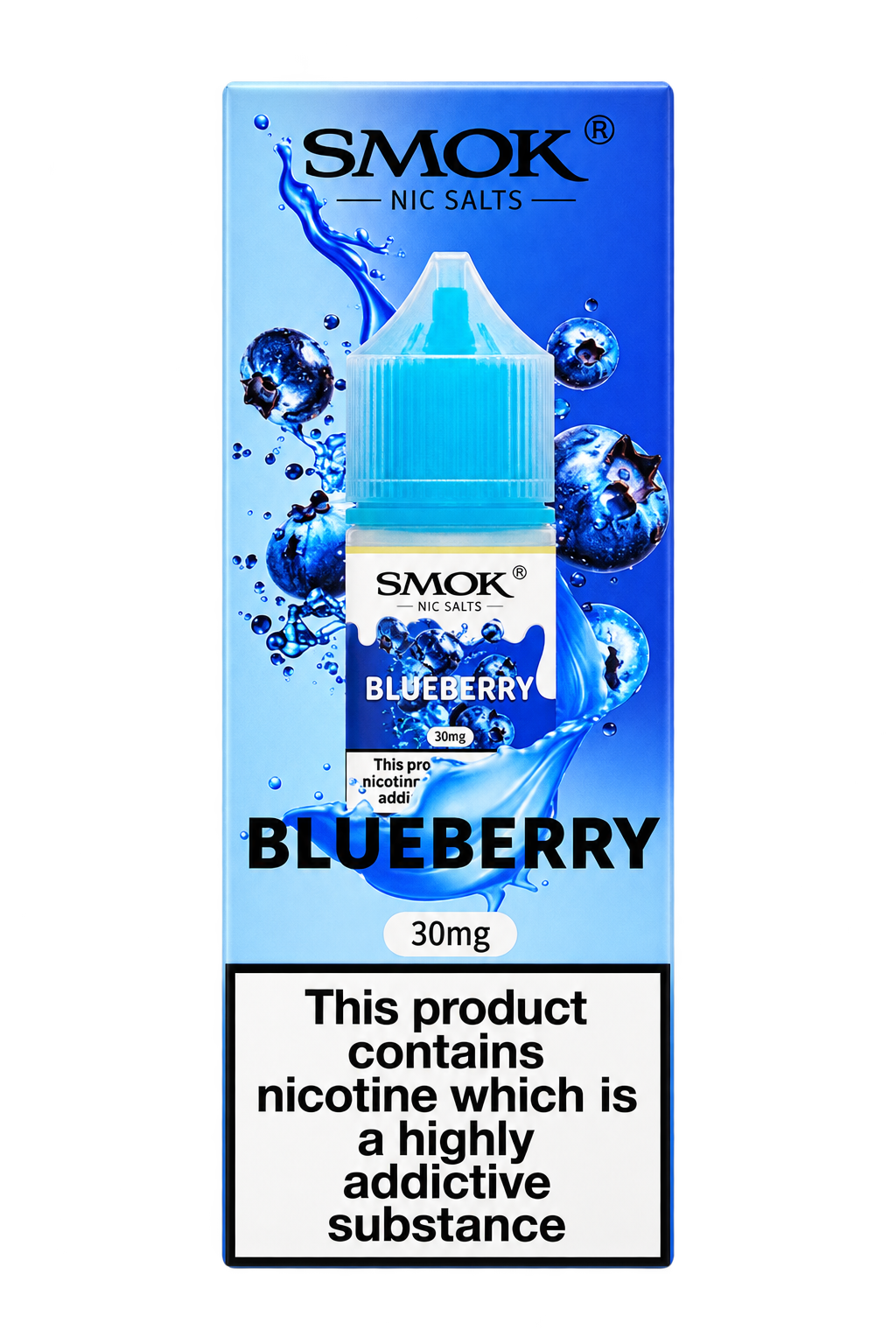 SMOK Nic Salt Blueberry 30mg for Novo GO combo