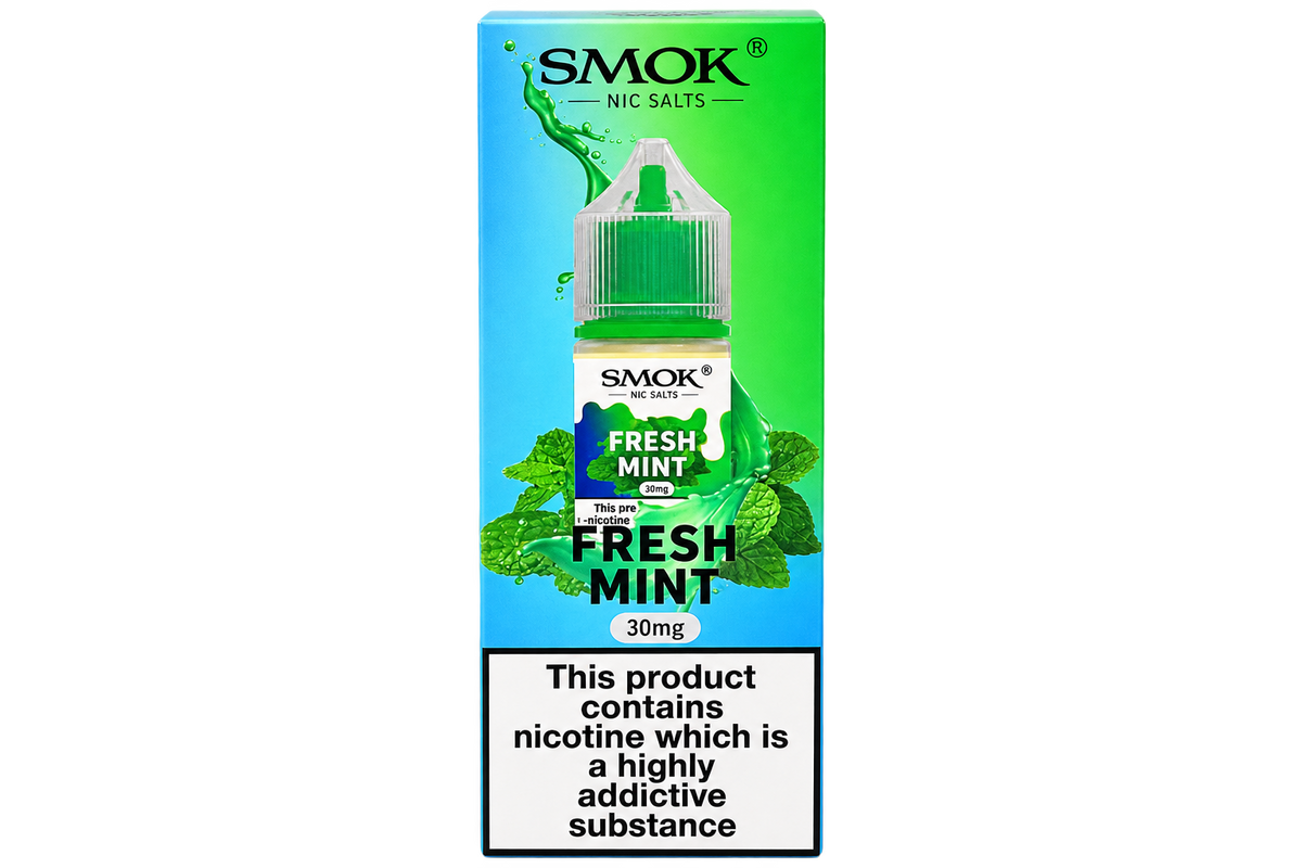SMOK Nic Salt Fresh Mint 30mg for Novo GO combo