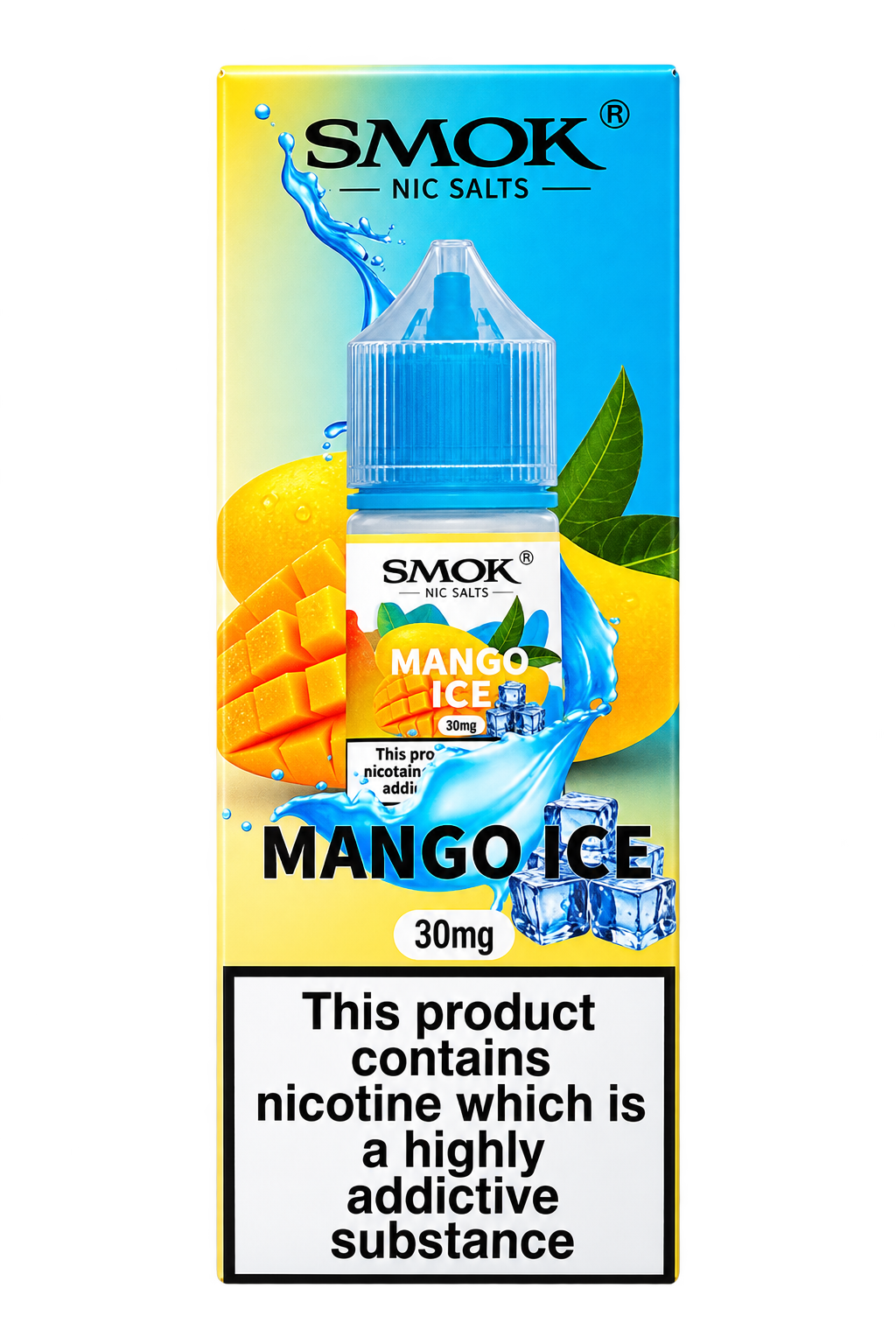 SMOK Nic Salt Mango Ice 30mg for Novo GO combo