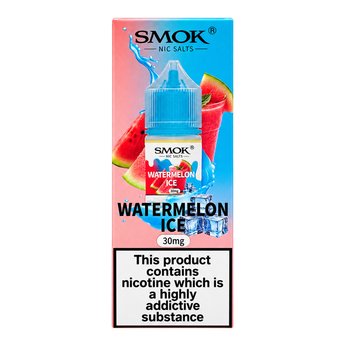 SMOK Nic Salt Watermelon Ice 30mg for Novo GO combo