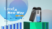 SMOK Nord 4 80W Pod Kit vape device displayed on blue and green gradient background