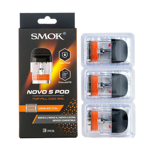 SMOK Novo 5 Meshed 0.6 Ohm 3ml Replacement Pod