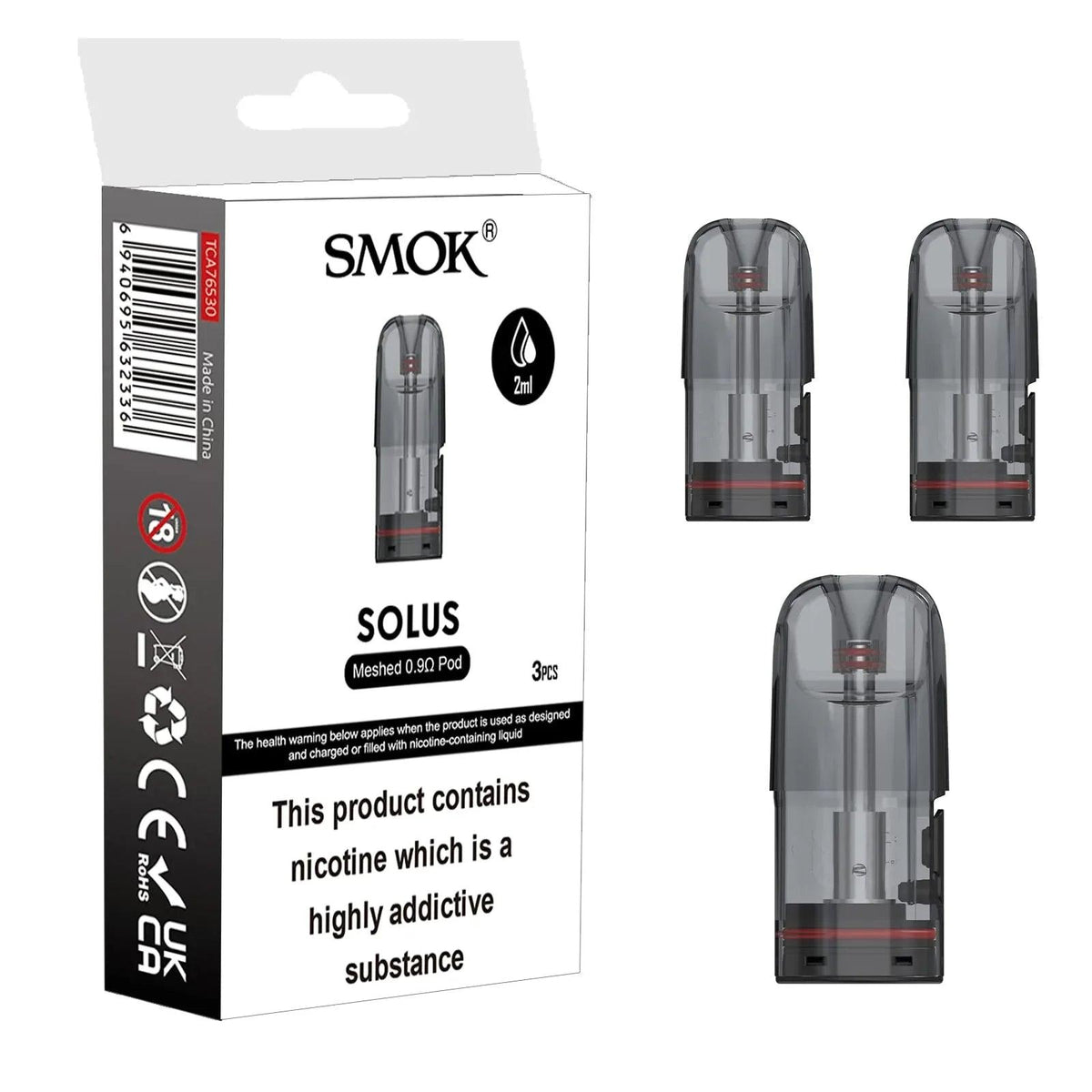 SMOK Solus 2 Mesh Pod - Coffee and Vape Shop South Africa