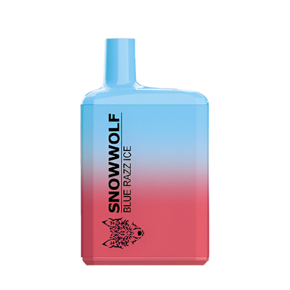 SnowWolf 3500 Disposable Vape Blue Razz Ice 5% Nicotine
