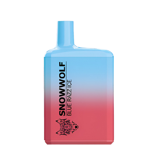 SnowWolf 3500 Disposable Vape Blue Razz Ice 5% Nicotine