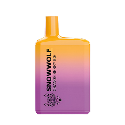 SnowWolf 3500 Disposable Vape Orange Berry Ice 5% Nicotine