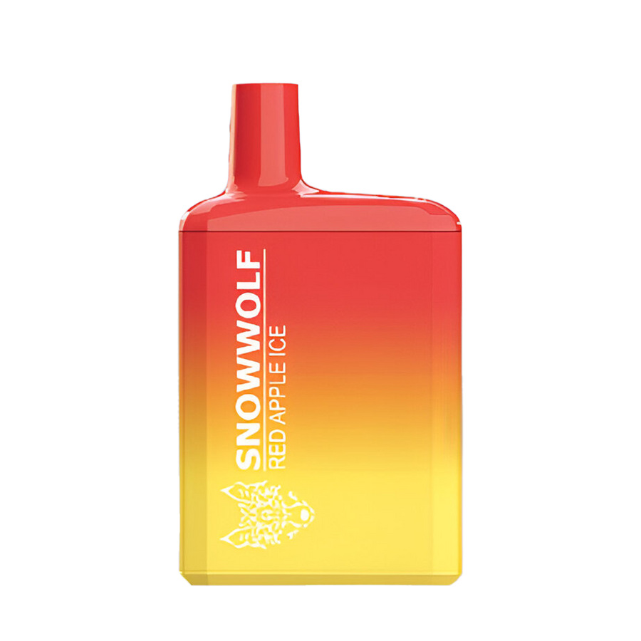 SnowWolf 3500 Disposable Vape Red Apple Ice 5% Nicotine