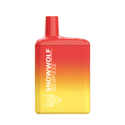 SnowWolf 3500 Disposable Vape Red Apple Ice 5% Nicotine