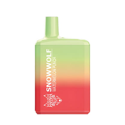 SnowWolf 3500 Disposable Vape Watermelon Punch 5% Nicotine