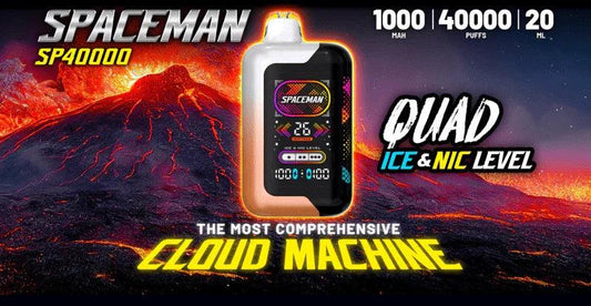 Spaceman SP40000 — Smart Quad Ice/Nic - Coffee and Vape Shop South Africa