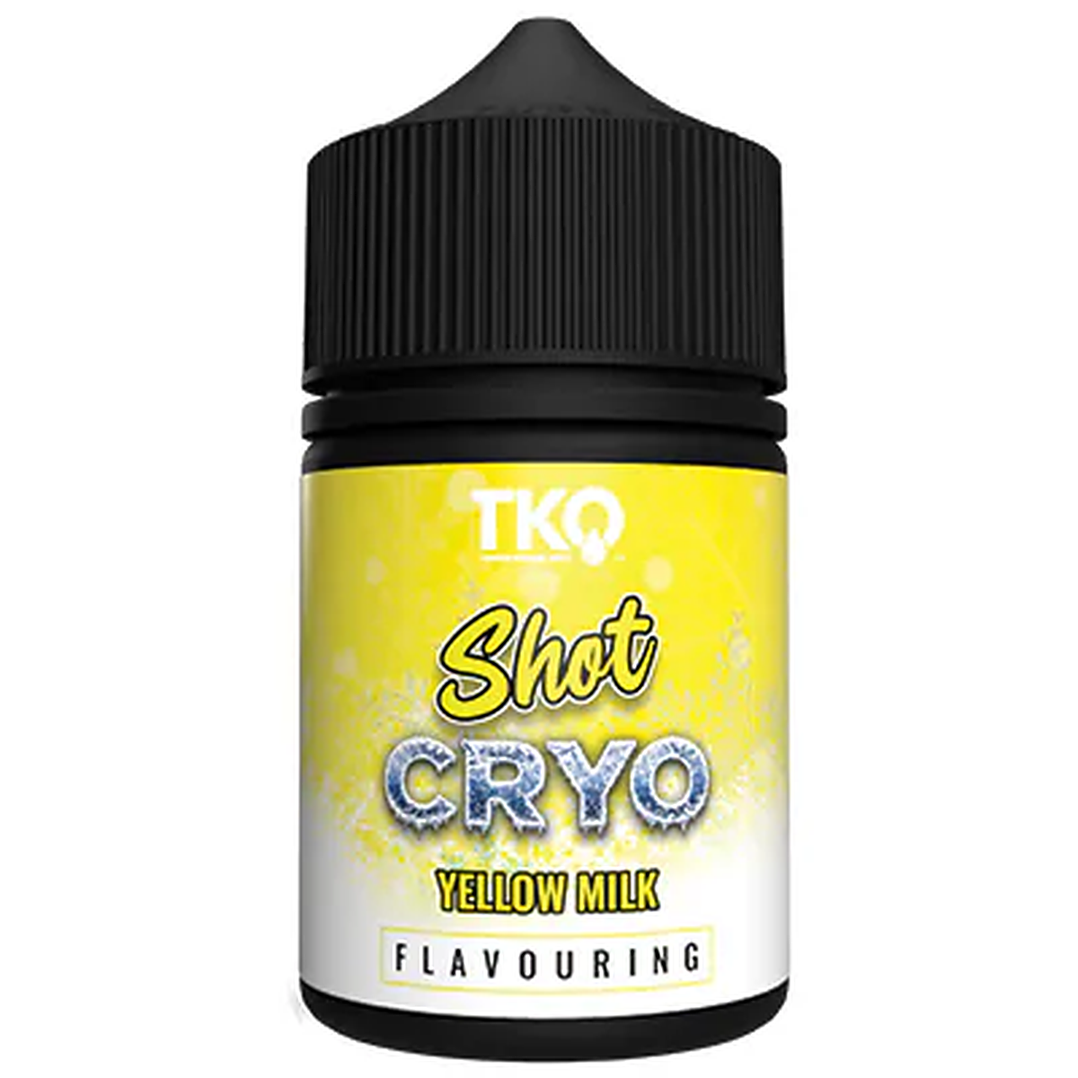 TKO Cryo Yellow Milk 60ml MTL Salt Longfill flavour shot – white background