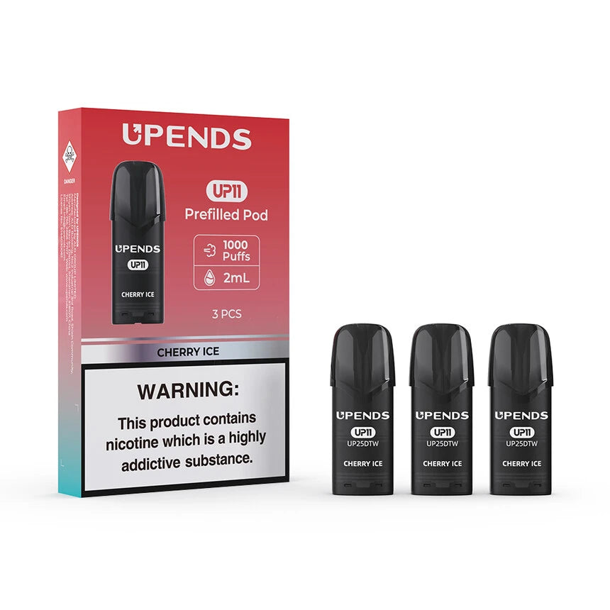 UPENDS UP11 Replacement Pods 3 Pack Cherry Ice 50MG