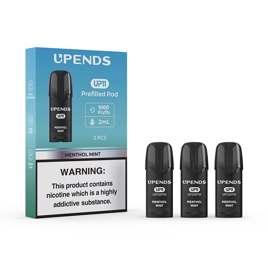 UPENDS UP11 Replacement Pods 3 Pack Menthol Mint 50MG