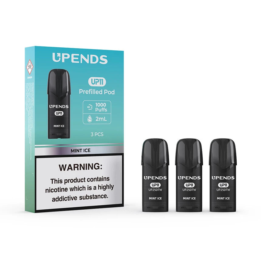UPENDS UP11 Replacement Pods 3 Pack Mint Ice 50MG