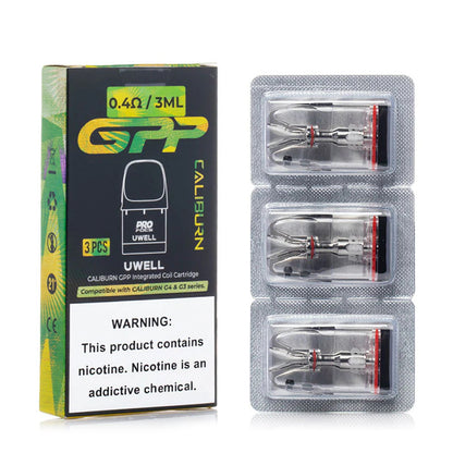 Uwell Caliburn GPP Side Fill Pod 0.4 Ohm 3ml