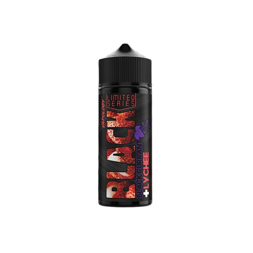 Vapology Black Series 120ml Longfill Blackcurrant Lychee