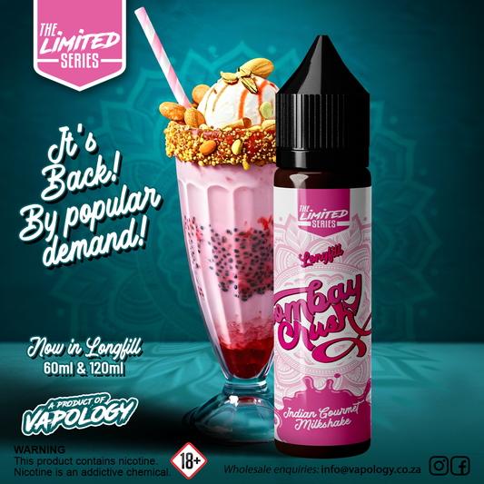 Vapology Bombay Crush 60ml longfill flavour profile