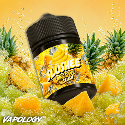 Vapology Slushee Pineapple Slush 60ml longfill flavour shot bottle