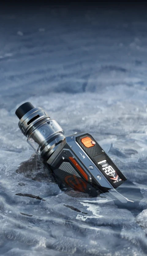 Vaporesso ARMOUR OCTA water-resistant 220W dual 18650 vape mod