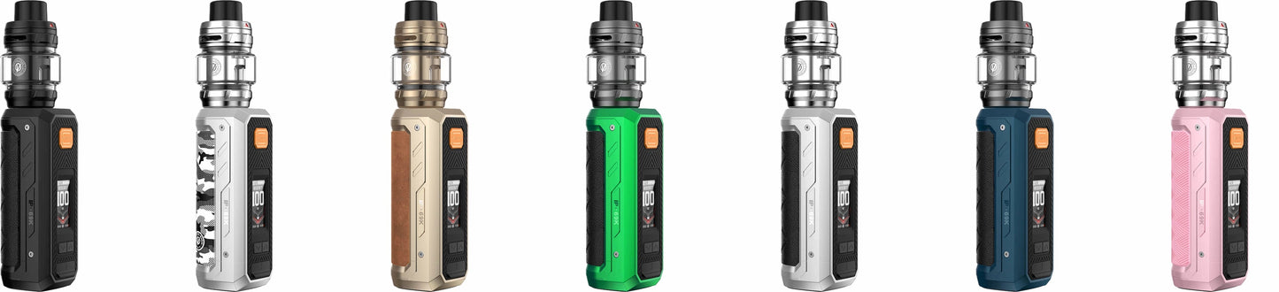 Vaporesso Armour Ultra Kit all colours 5500mAh 100W iTank T