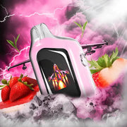 Velocity 25K Puffs disposable vape collection in various pink ice flavors