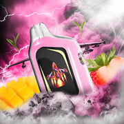 Velocity 25K Puffs disposable vape collection in various dark pink flavors