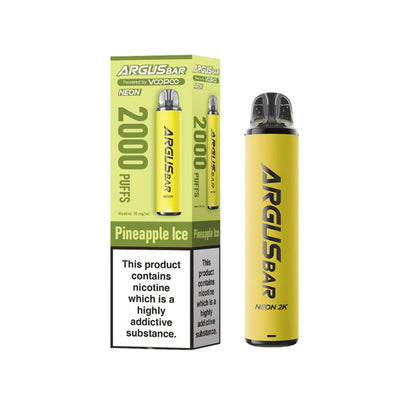 VOOPOO Argus Bar Neon 2K Pineapple Ice 20mg Prefilled Pod Kit