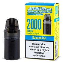 VOOPOO Argus Bar Neon 2K Replacement Pod Banana Ice 20mg South Africa