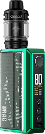 VOOPOO DRAG 5 177W Kit Green with UFORCE-X Tank