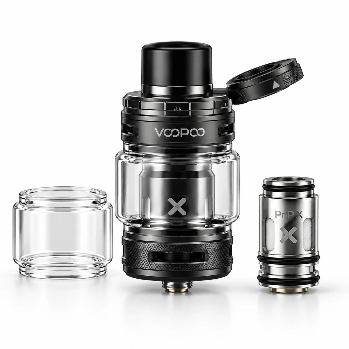 VOOPOO Drag 6 UFORCE-X Tank II with PnP X coil and spare glass