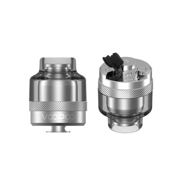 VOOPOO RTA Pod Tank side and build deck view