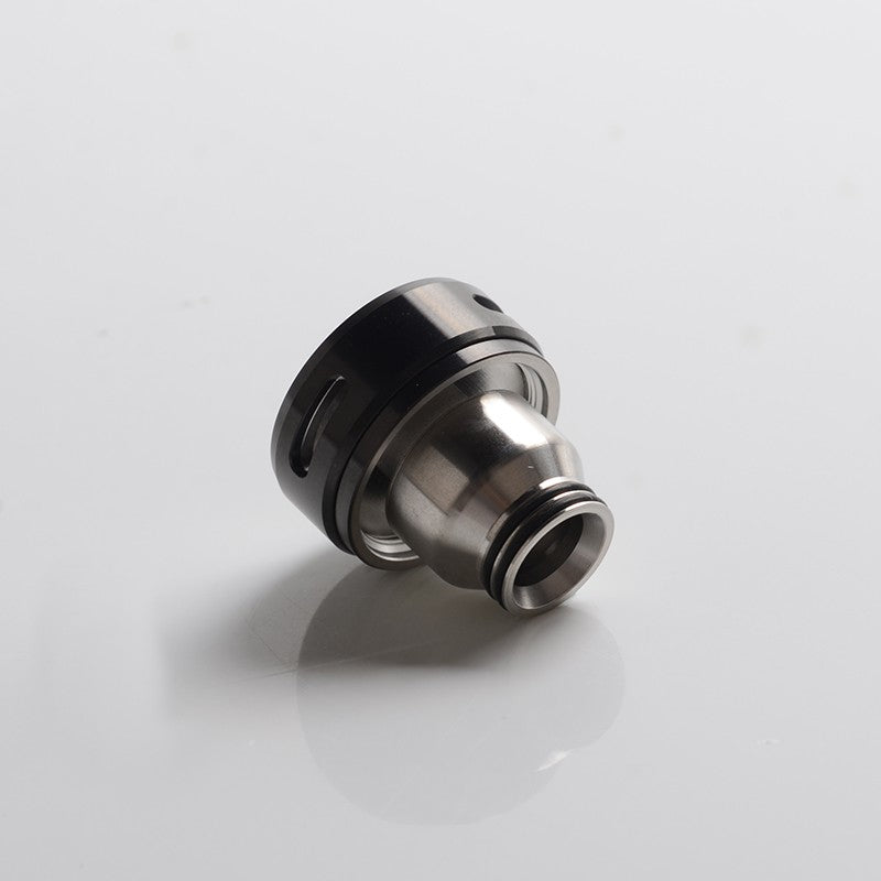 Wotofo H17 RBA Deck black rear and chimney view