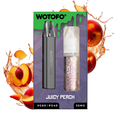 Wotofo X Prime Refillo Starter Kit (15ML Vape Juice FREE) + Coils - Coffee and Vape Shop South Africa