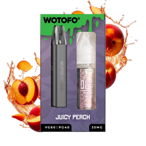 Wotofo X Prime Refillo Starter Kit (15ML Vape Juice FREE) + Coils - Coffee and Vape Shop South Africa