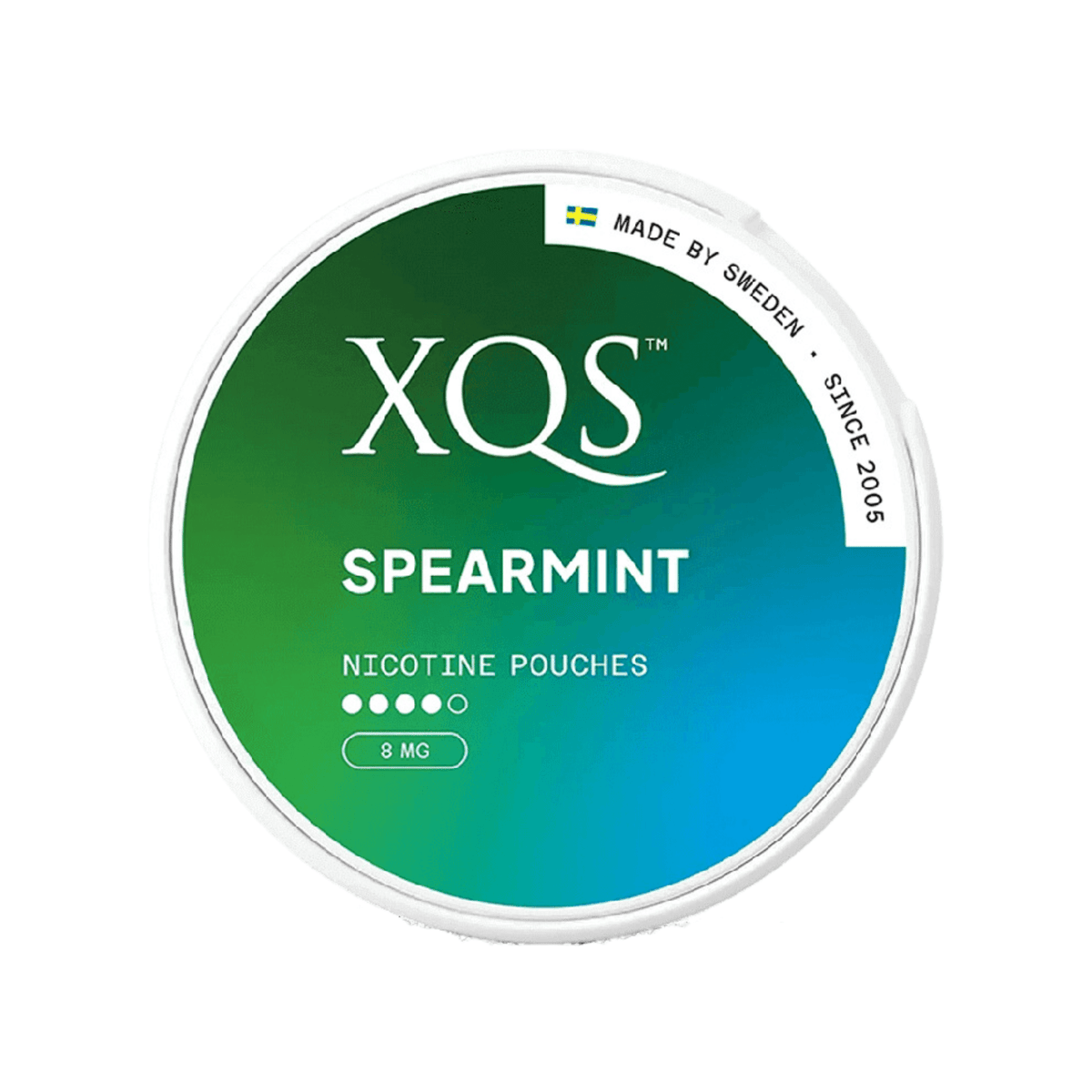 XQS Spearmint 8mg nicotine pouches South Africa
