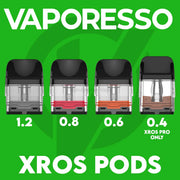 Vaporesso XROS Replacement Pods South - Coffee and Vape Shop South Africa