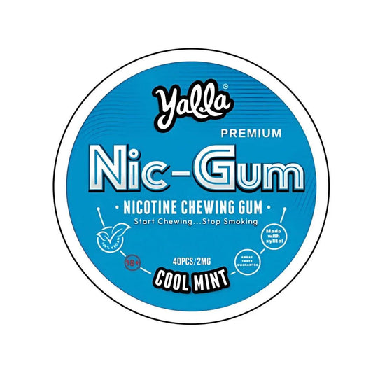 Yalla Nicotine Chewing Gum - 40 Pieces - Coffee and Vape Shop South Africa