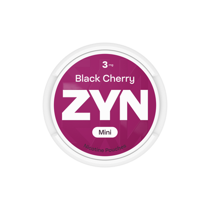 ZYN Black Cherry 3mg nicotine pouches South Africa