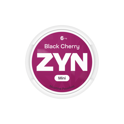 ZYN Black Cherry 6mg nicotine pouches South Africa