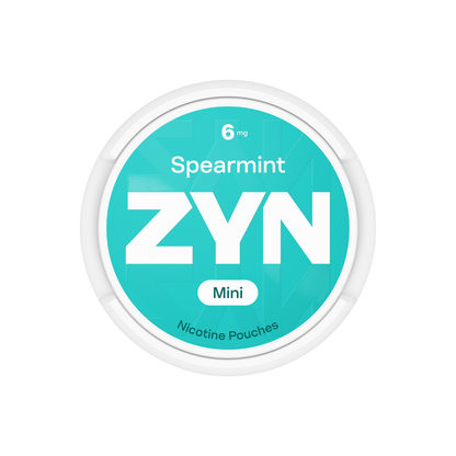 ZYN Spearmint 6mg nicotine pouches South Africa